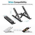 OMOTON Adjustable Laptop Stand with Cooling Ventilation