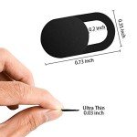 1080P Webcam with Microphone and Privacy Cover