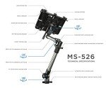 Adjustable Car Tablet Mount for Commercial Vehicles