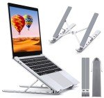 Adjustable Aluminum Laptop Stand for Home Office