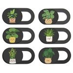 Cute Webcam Covers for Plant Lovers - 6 Pack