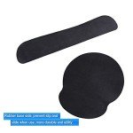 Memory Foam Mouse Pad & Wrist Rest Support Set