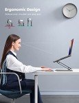 Lamicall Adjustable Ergonomic Laptop Stand, Black
