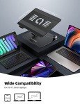 Lamicall Adjustable Ergonomic Laptop Stand, Black
