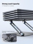 Lamicall Adjustable Ergonomic Laptop Stand, Black