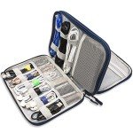 Teskyer Portable Waterproof Cable Organizer Bag