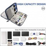 Teskyer Portable Waterproof Cable Organizer Bag