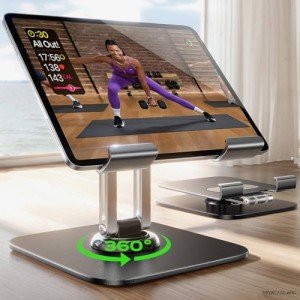 360° Adjustable Metal iPad Desk Stand
