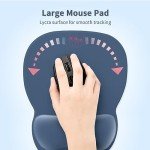 Ergonomic Mouse Pad with Memory Foam Support