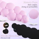 Ergonomic Memory Foam Wrist Rest Set - Pink