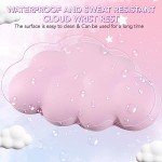 Ergonomic Memory Foam Wrist Rest Set - Pink