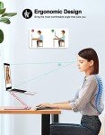 Ergonomic Adjustable Laptop Stand with Heat-Vent