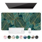 Tropical Leaves XXL Desk Mat for Home Office