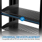 PYLE 19” Ventilated Rack Shelf - Pack of 2