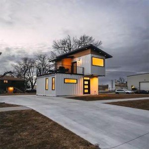 Expandable 20ft Luxury Two-Bedroom Container Home