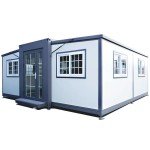 Zolyndo Expandable Portable Tiny Home with Restroom