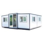 Expandable 19ft x 20ft Modern Villa Prefab House