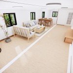 40FT Portable Tiny House with 3 Bedrooms