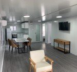 HUGHEARTS Mobile Expandable Tiny Home with Restroom