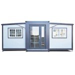 Zolyndo Expandable Portable Tiny Home with Restroom