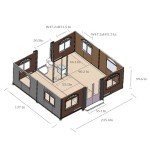 Zolyndo Expandable Portable Tiny Home with Restroom
