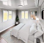 Compact Expandable Tiny House with Kitchen & Bath