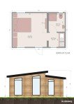Modular Wooden Tiny Home – 24m² Prefab House