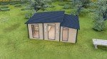 Modular Wooden Tiny Home – 24m² Prefab House