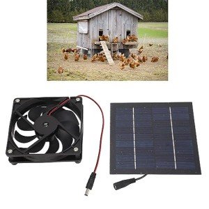 Solar Powered Exhaust Fan Kit for Home Use