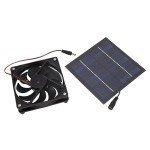 Solar Powered Exhaust Fan Kit for Home Use