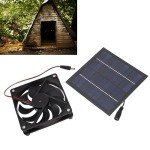 Solar Powered Exhaust Fan Kit for Home Use