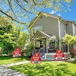 Estate Sale Signs Set with H Wire Stakes