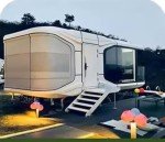 Solar-Powered Portable Tiny Prefab Home with 2 Bedrooms