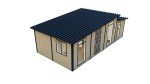 Modular Wooden Tiny Home - 32m2 Light Oak
