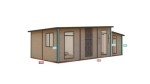 Modular Wooden Tiny Home - 32m2 Light Oak