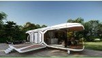 Solar-Powered Portable Tiny Prefab Home with 2 Bedrooms