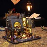 DIY Miniature Dollhouse Kit with Furniture & Lights