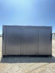 Expandable Outdoor Storage Shed with Lockable Door