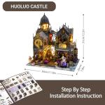DIY Miniature Magic Castle Dollhouse Kit