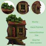 PRETMANNS 9” Fairy Garden House with Opening Door
