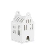 Mini White Light House - 6 x 6 x 11 cm