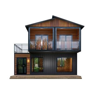 Double Story Flat Pack Tiny Home with Kitchen