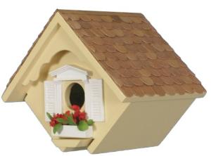 Little Wren Yellow Birdhouse for Your Home