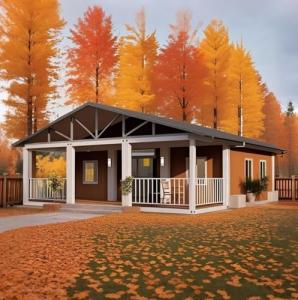 Prefab Tiny Home with 2 Bedrooms and Kitchen