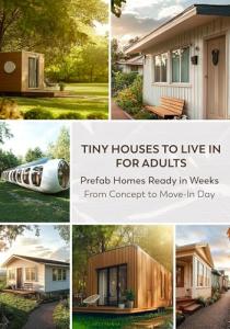 Quick-Setup Tiny Homes for Adult Living