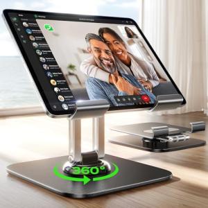 360° Adjustable Metal iPad Desk Stand