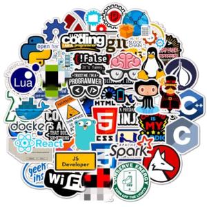 50 Developer Stickers for Programmers and Coders