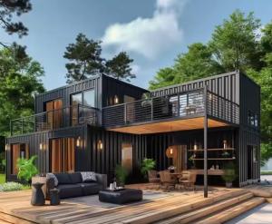 Luxury Expandable 2-Bedroom Container House with Terrace