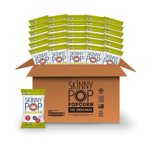 SkinnyPop Popcorn, Healthy Snacks, Gluten Free (30-Pack)