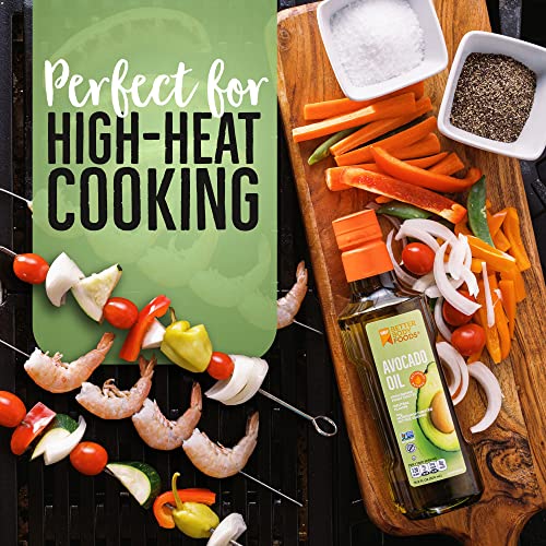 Pure Avocado Oil for Keto and Paleo Diet, High-Heat Cooking